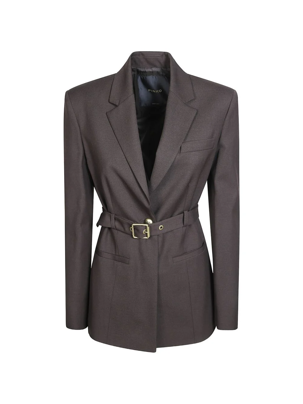 belted jacket - 1