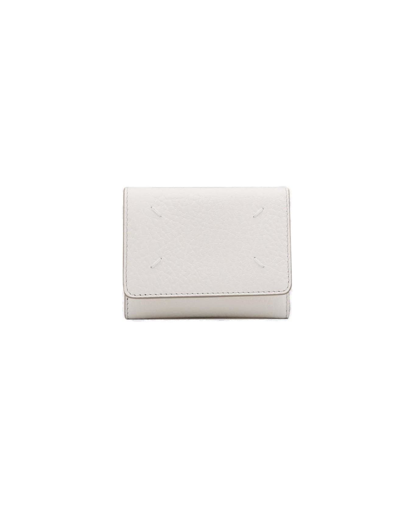 Four-stitch Tri-fold Wallet - 1