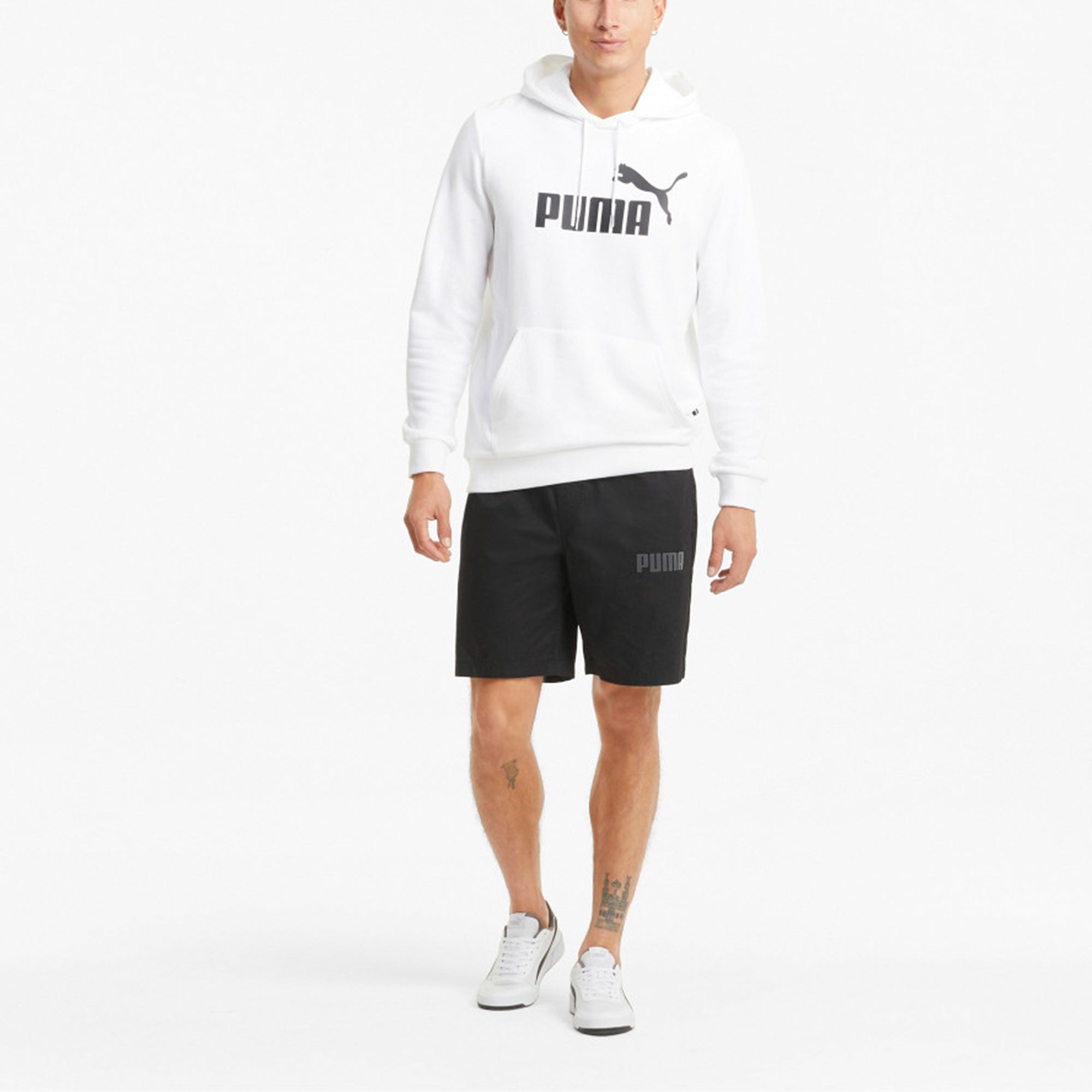 PUMA Modern Basics 8" Shorts 'Black Grey' 588813-01 - 3
