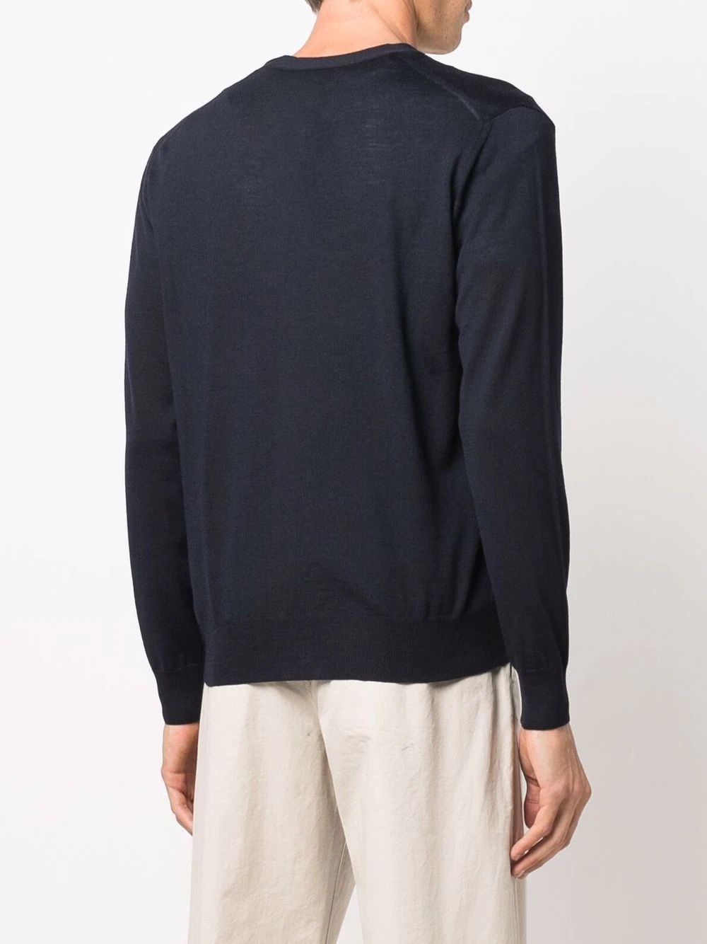 V-neck knitted cardigan - 4