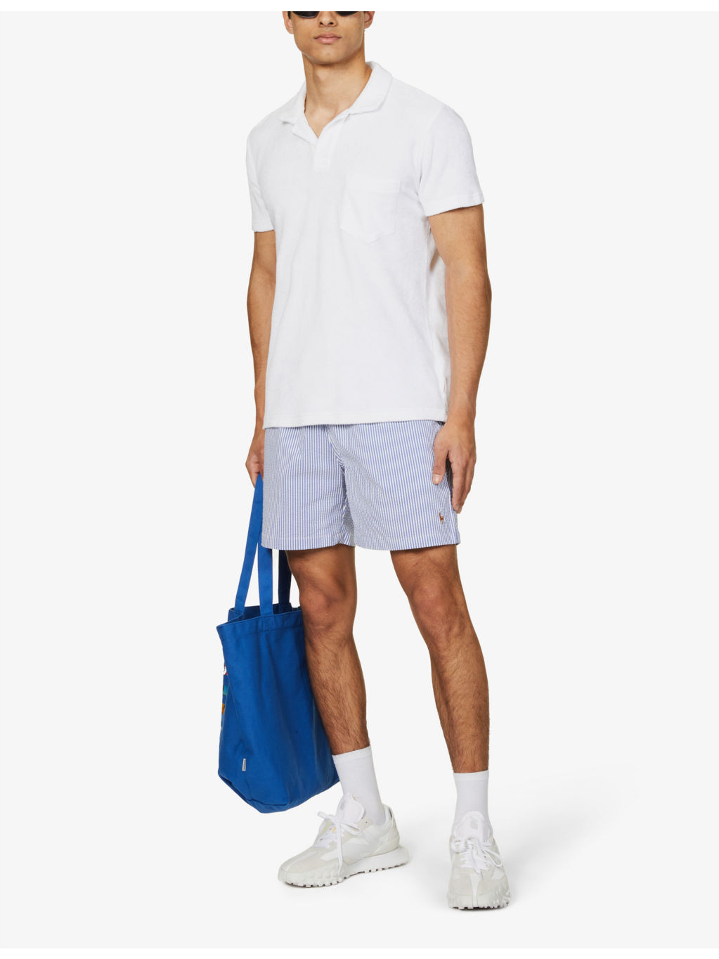 Terry towelling cotton polo shirt - 2
