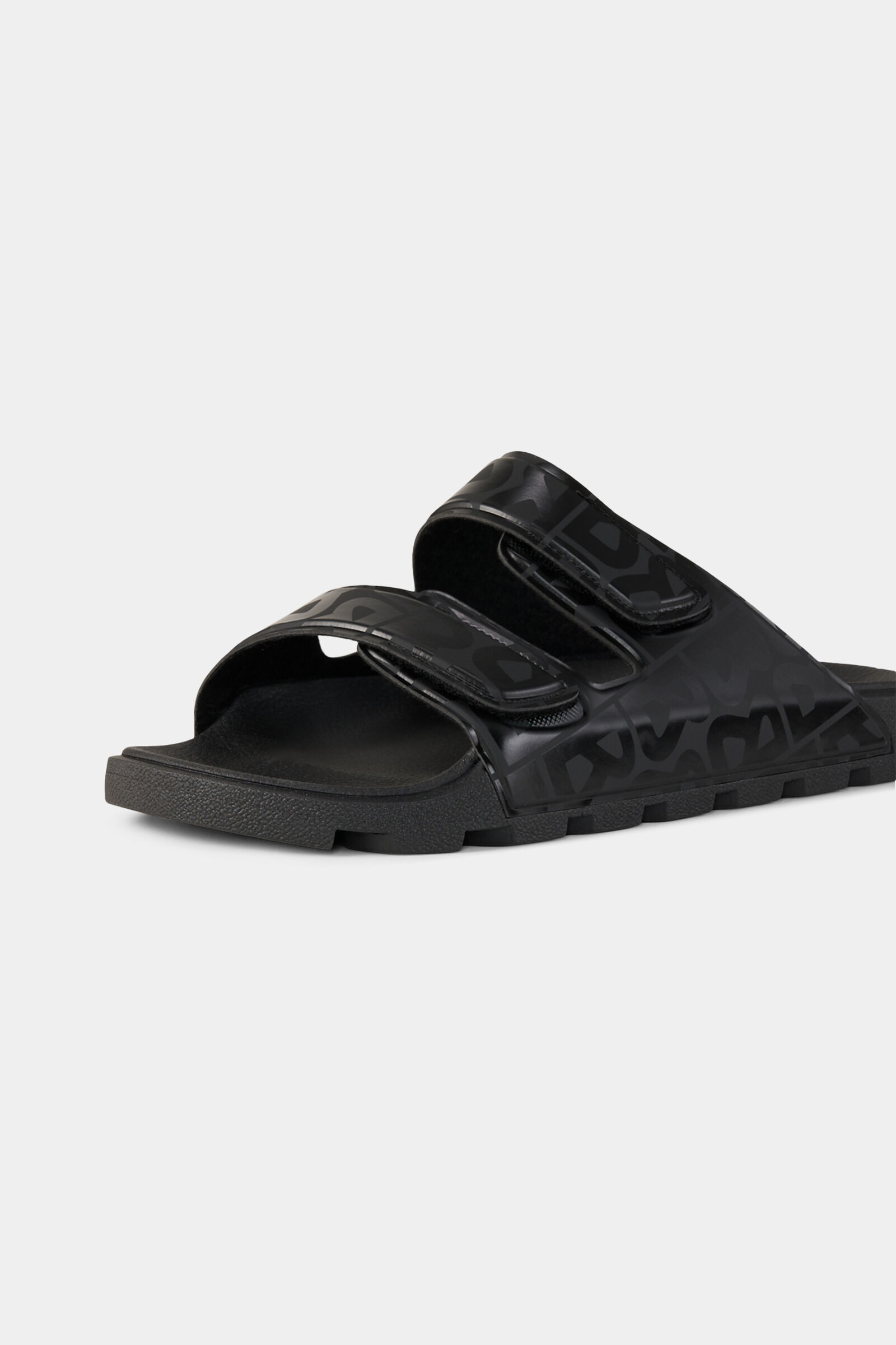 Biarritz Slides in Black - 4