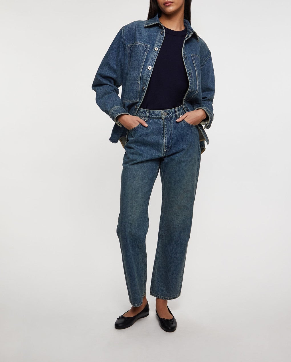 Trousers Slim Denim Deft Blue Denim - 3