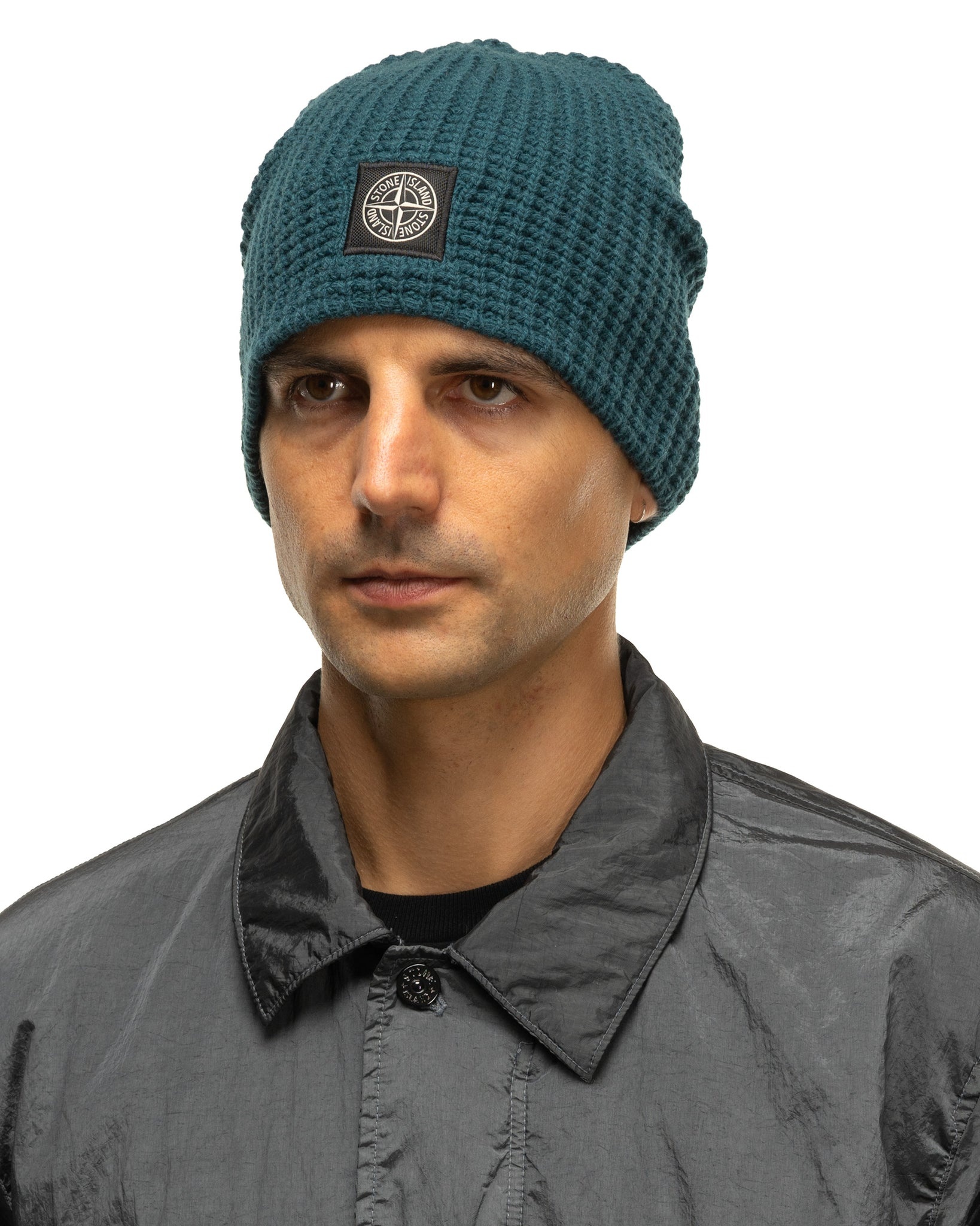 Lambswool Beanie PETROL - 2