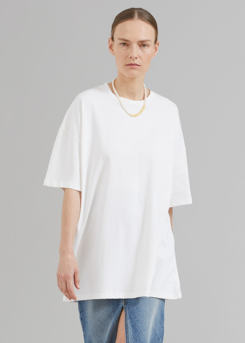 Faro Boxy Tee - White 1