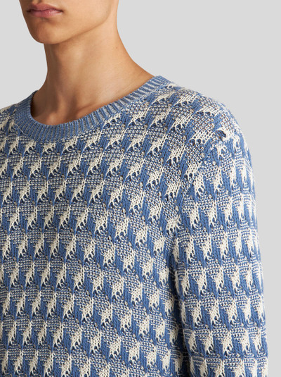 Etro JACQUARD SWEATER outlook