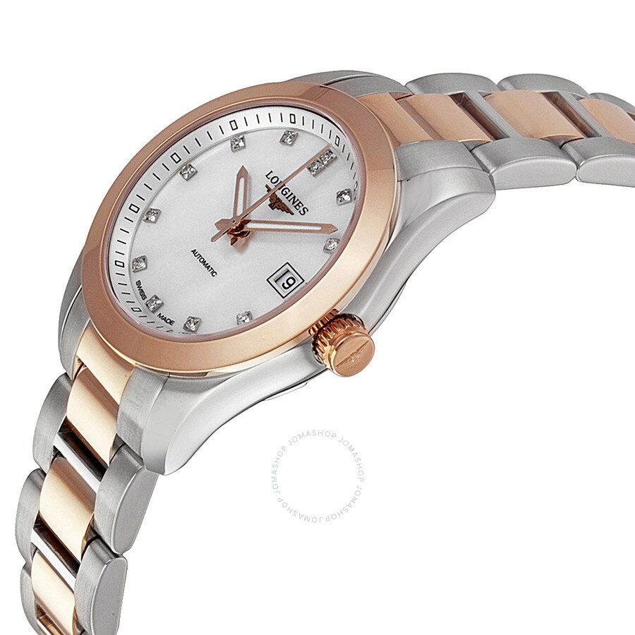 Longines Conquest Classic Mother of Pearl Dial Ladies Watch L2.285.5.87.7 - 2