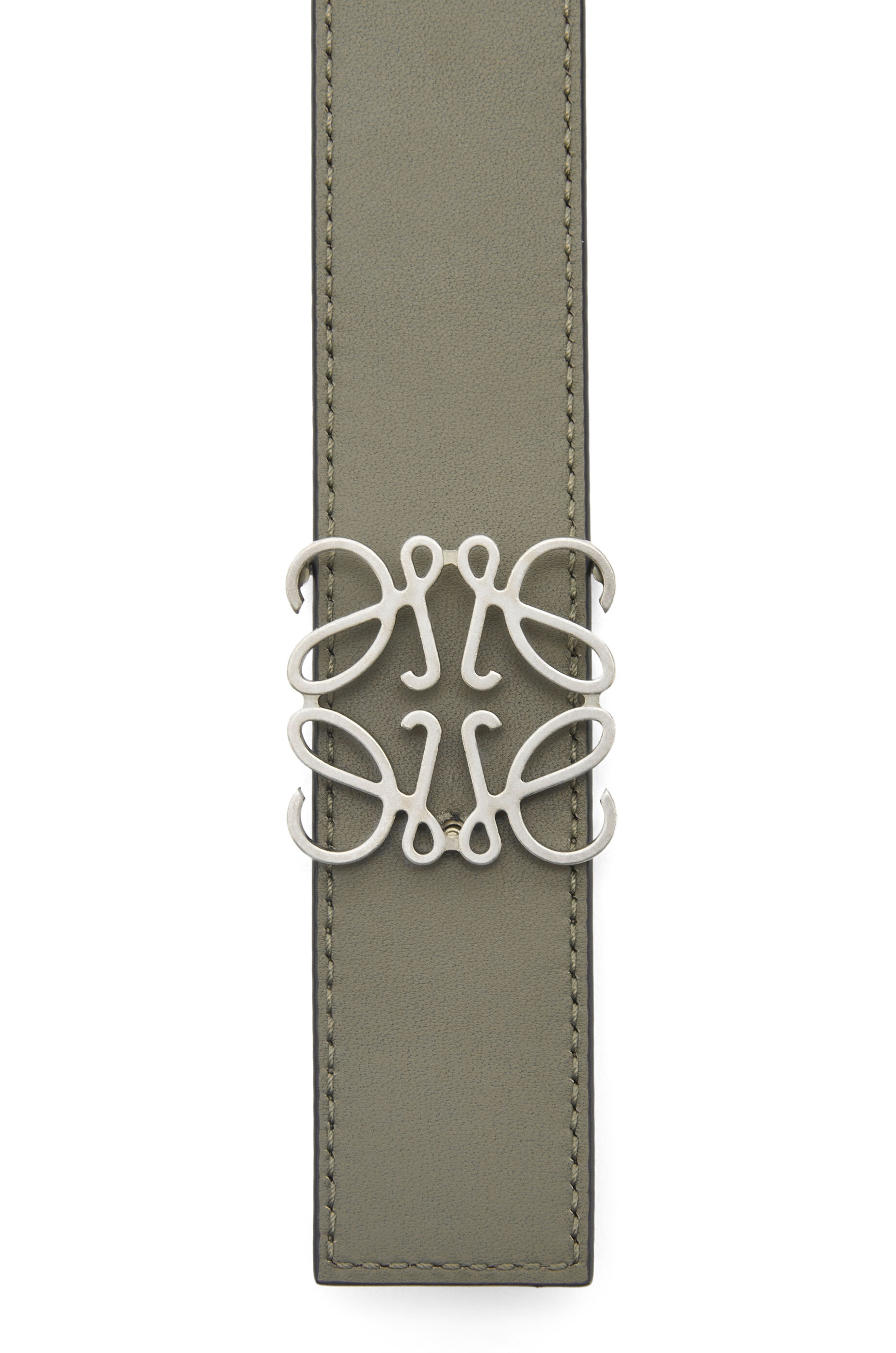 Reversible Anagram belt in smooth calfskin - 3