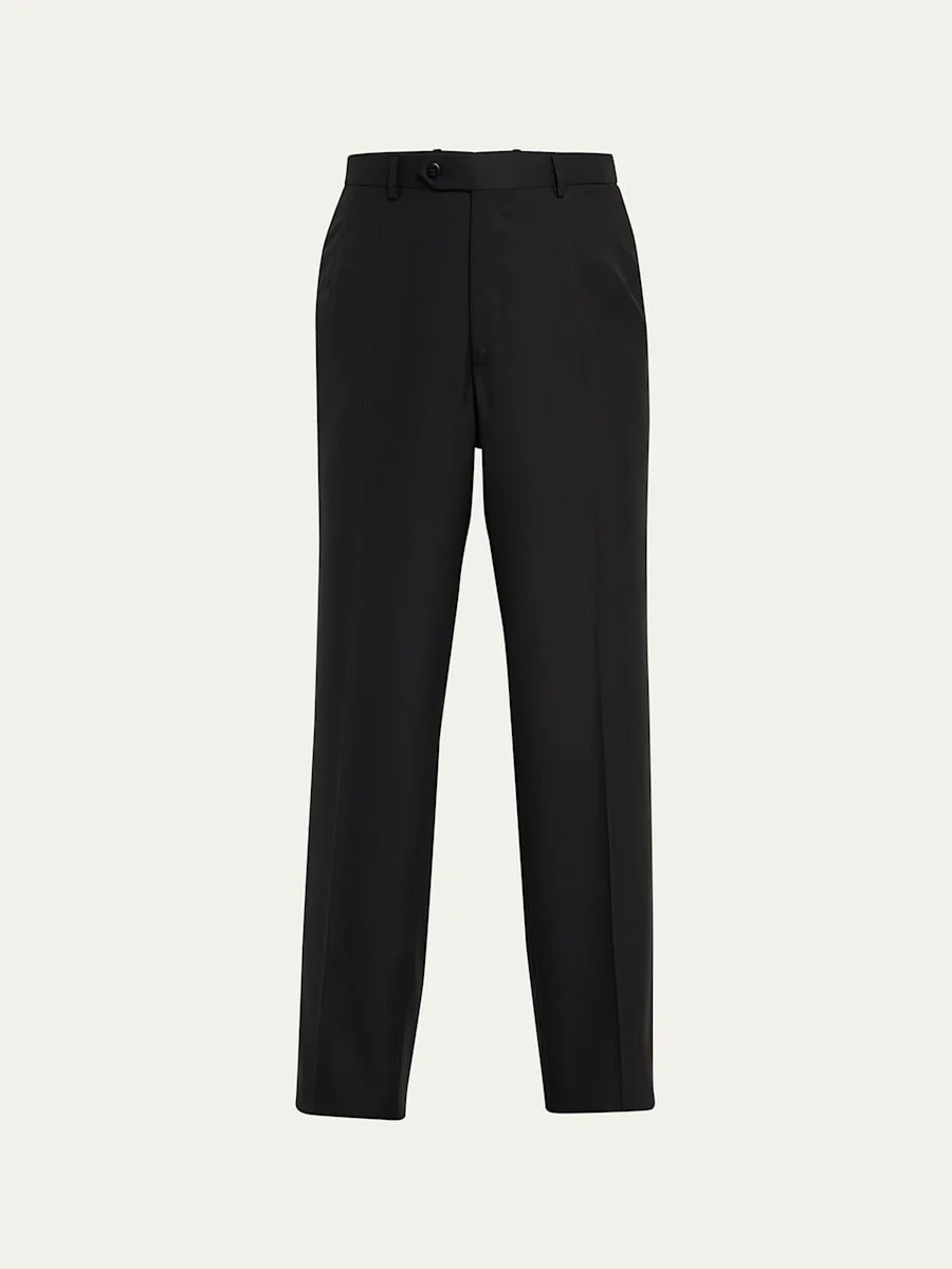 Men's Super 160s Wool Dress Pants - 1
