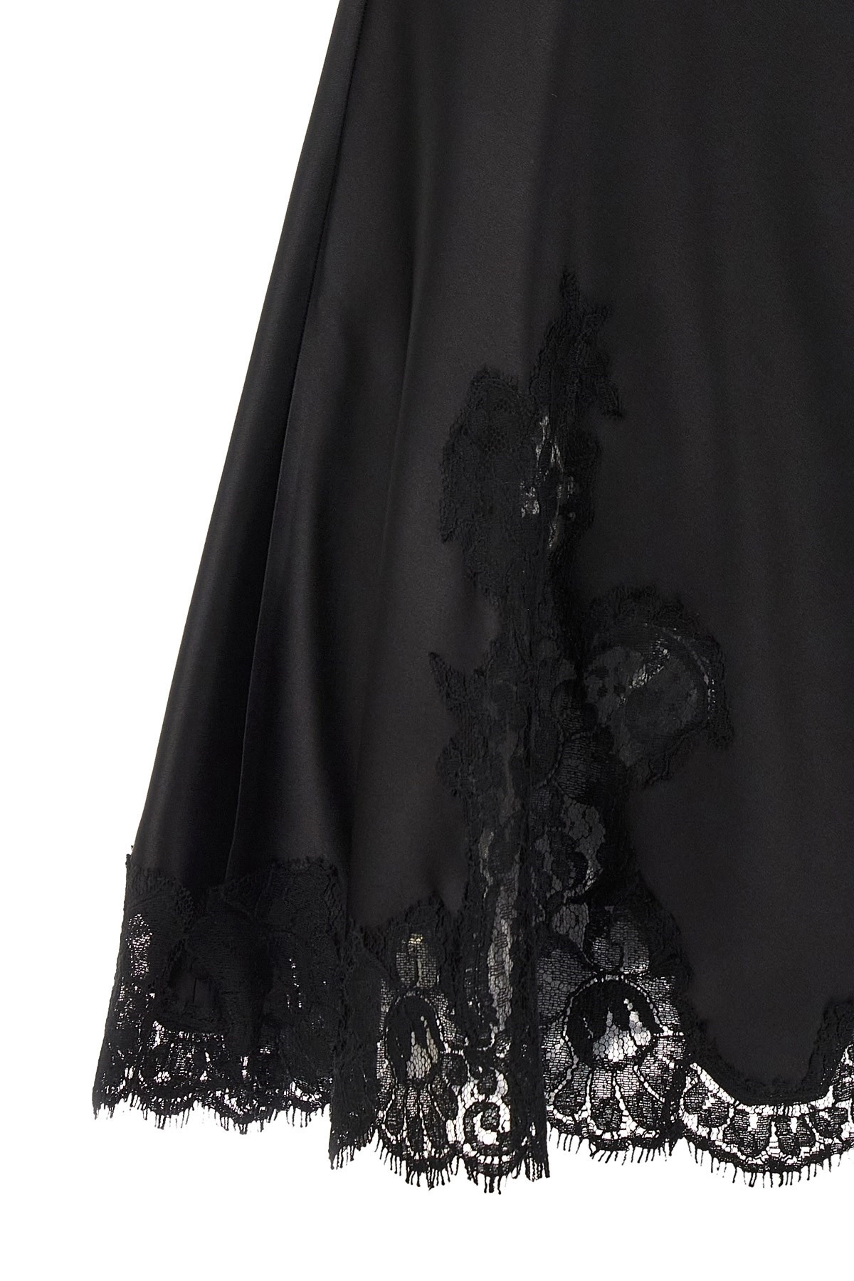 Satin and lace dress - 5