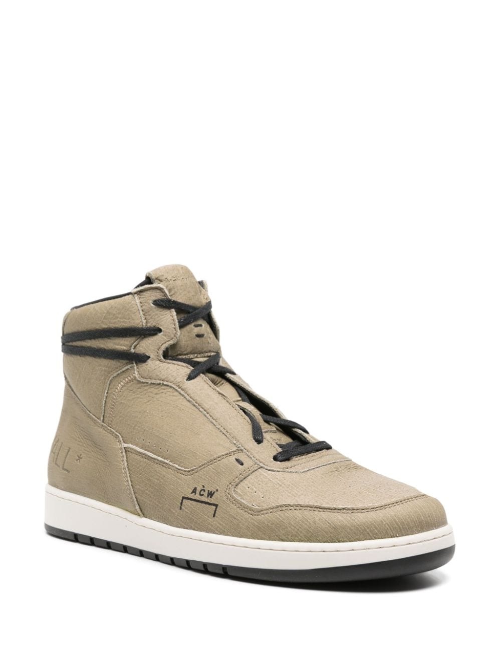 Luol high-top leather sneakers - 2