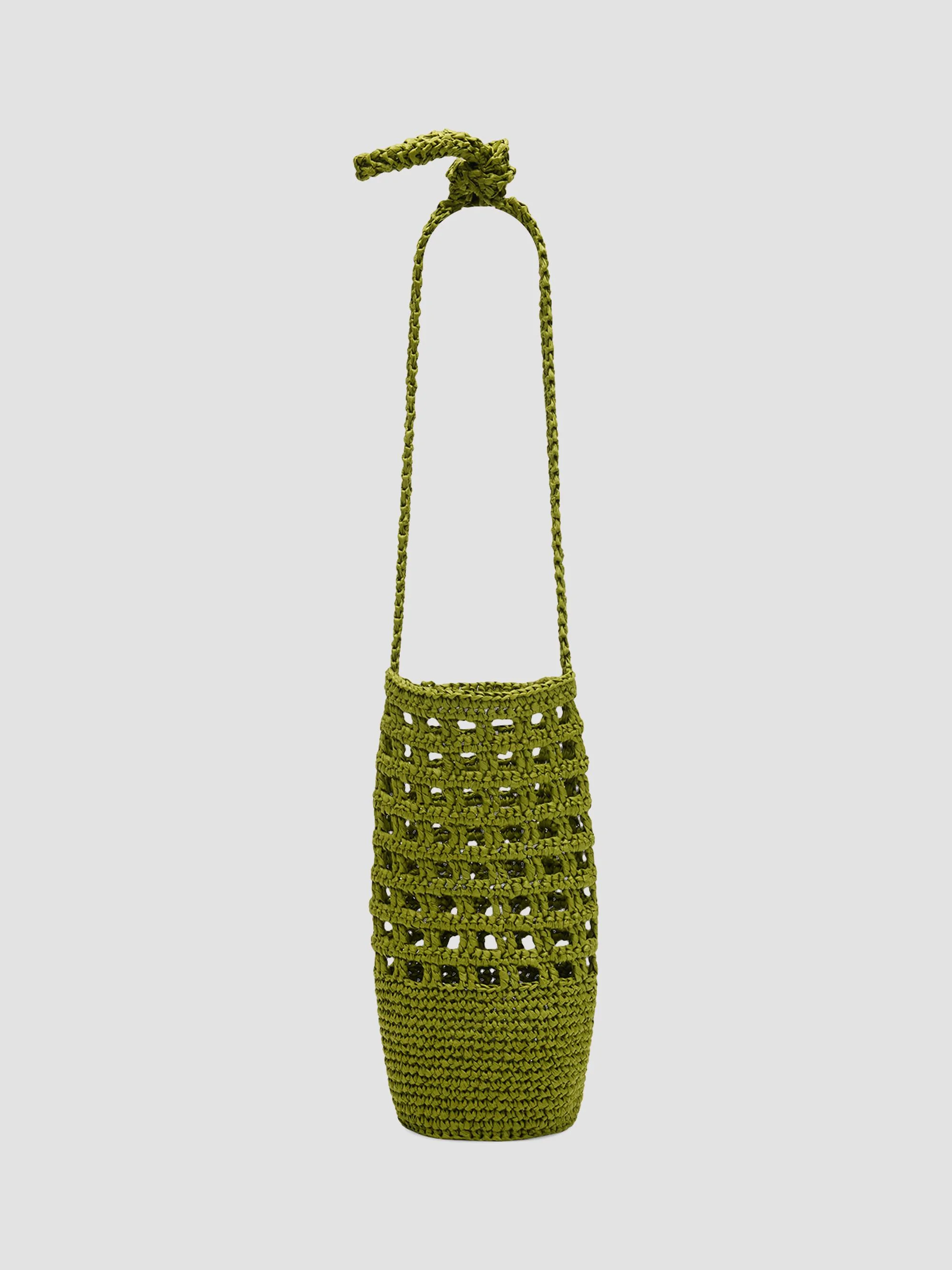 A. L.C. Women's Rita Woven Crossbody Bag - Meadow Green - 1