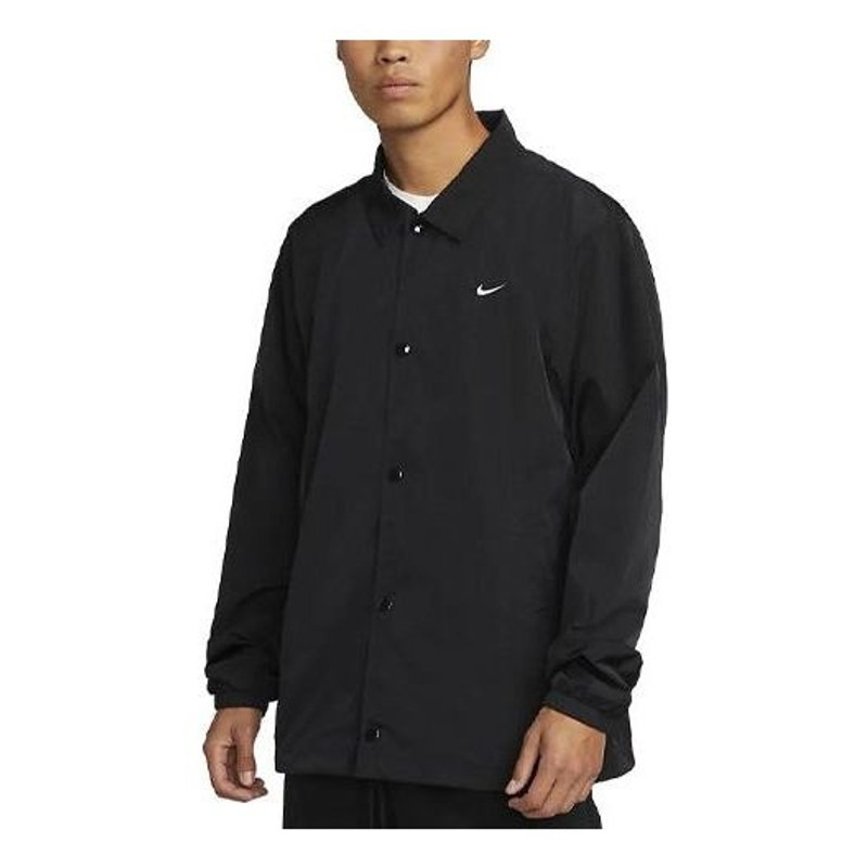 Nike Authentics Coach Jacket 'Black' DQ5005-010 - 1