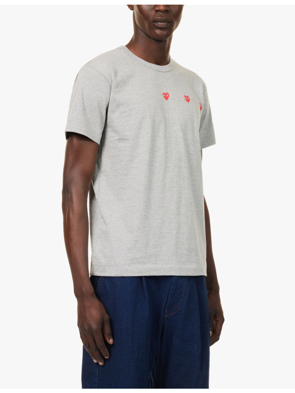 Graphic-pattern short-sleeve cotton-jersey T-shirt - 3