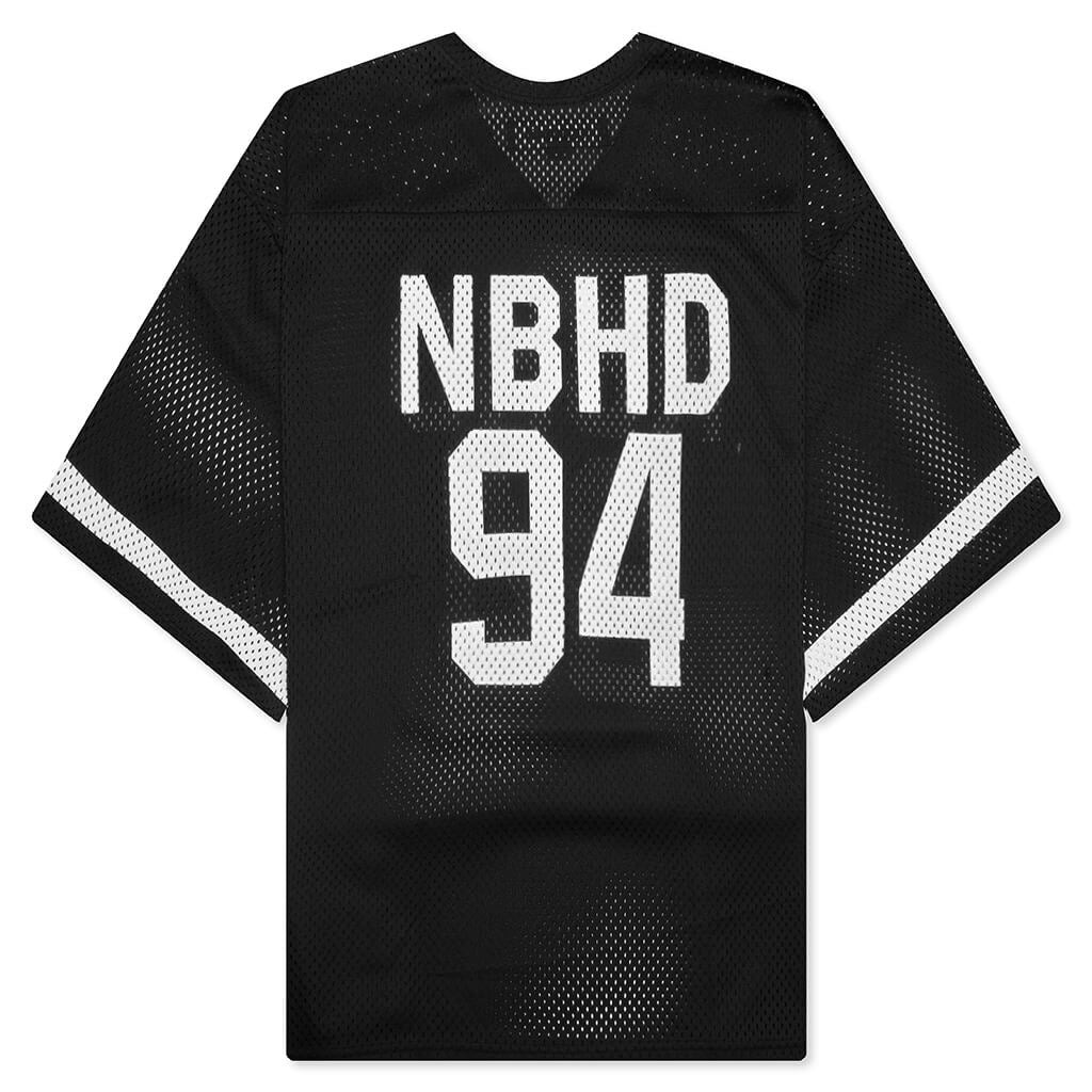 HOCKEY S/S V NECK SHIRT - BLACK - 2