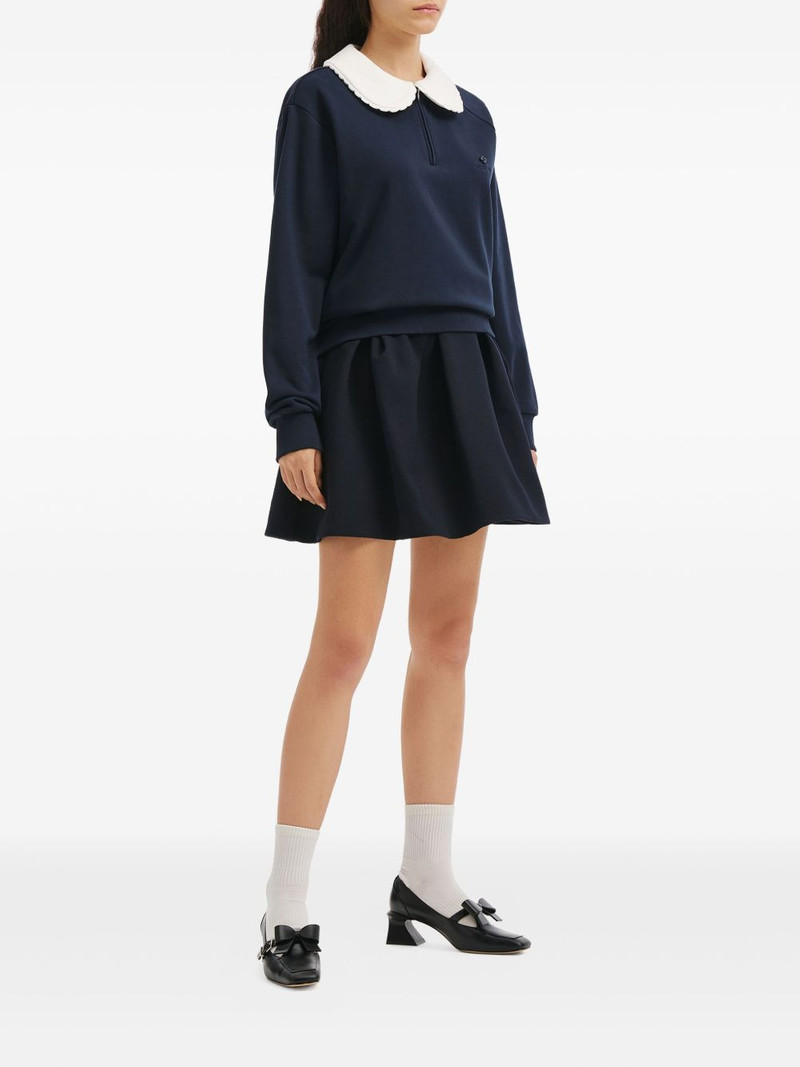 SHUSHU/TONG pleated mini skirt outlook