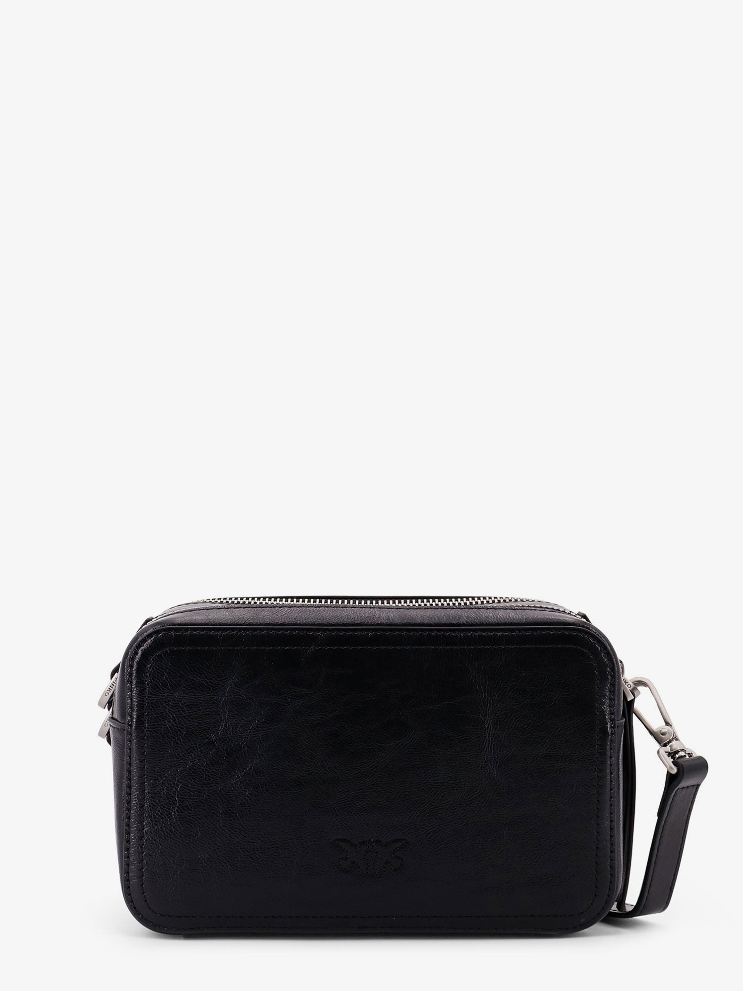 Pinko Carrie Leather Shoulder Bag - 2