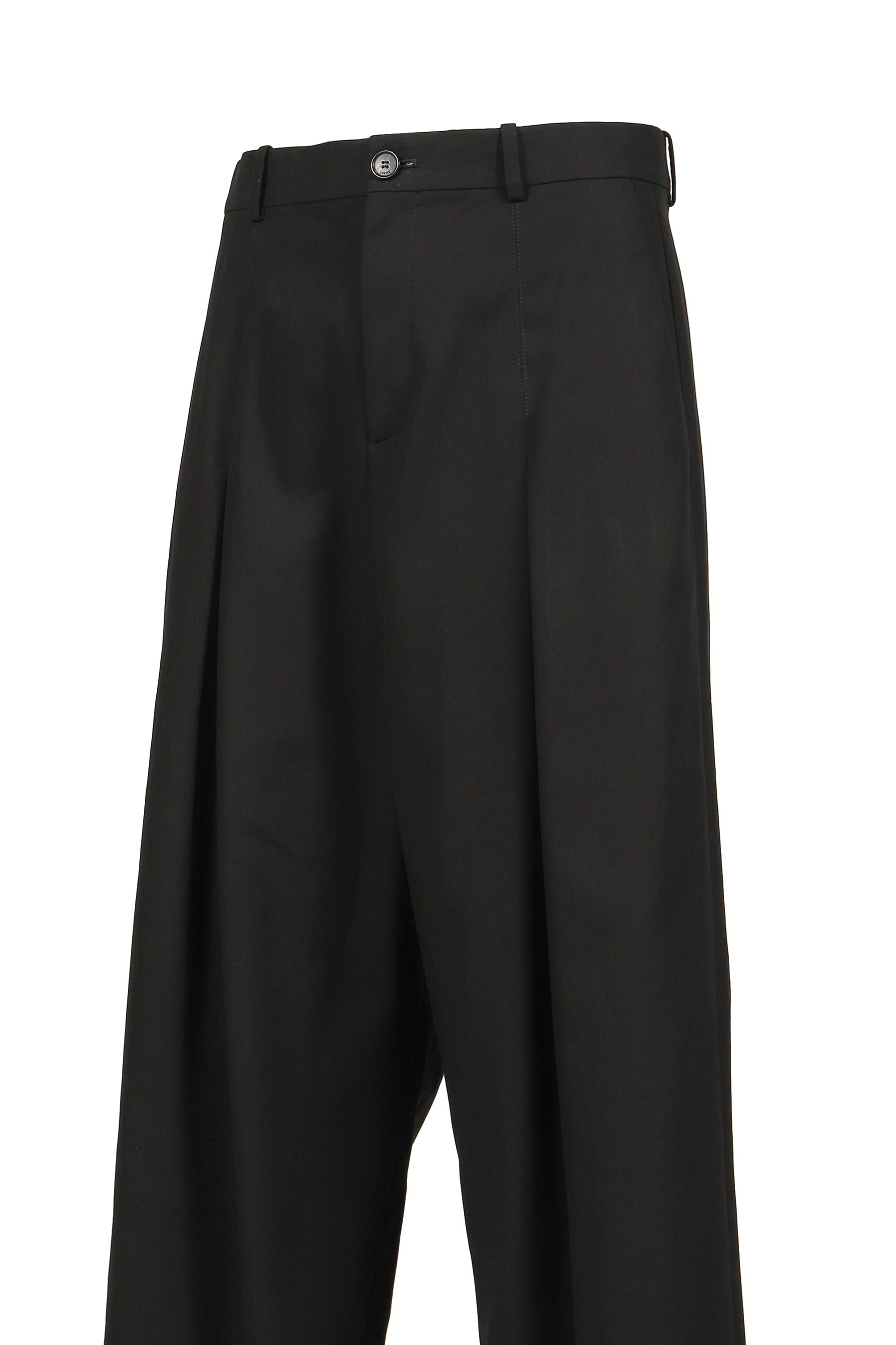 LOW CROTCH TROUSERS AF / BLK - 5