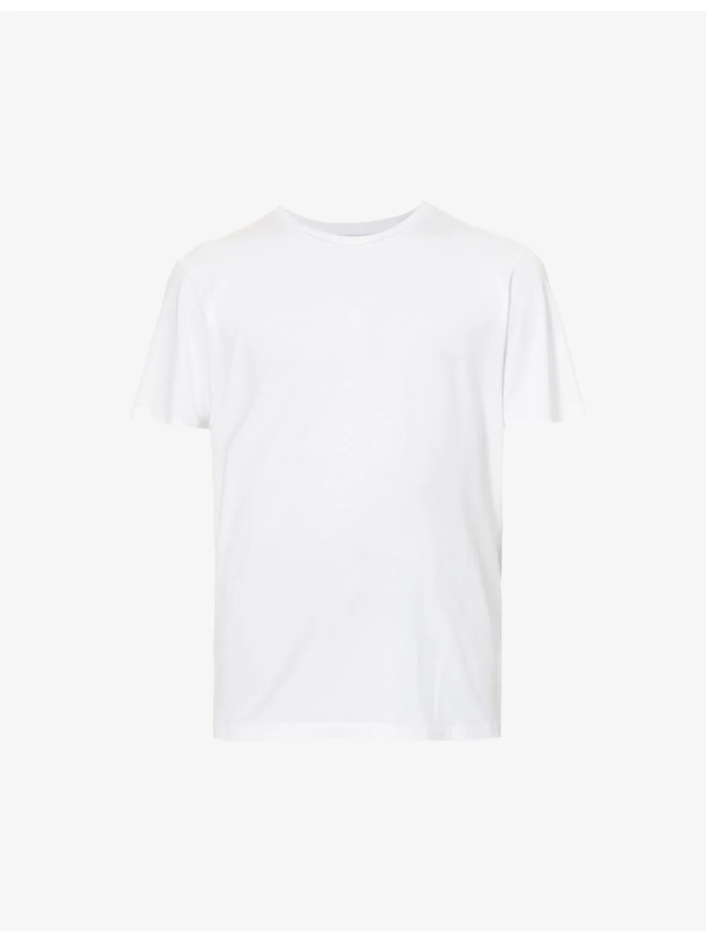 Cash crewneck cotton-blend T-shirt - 1