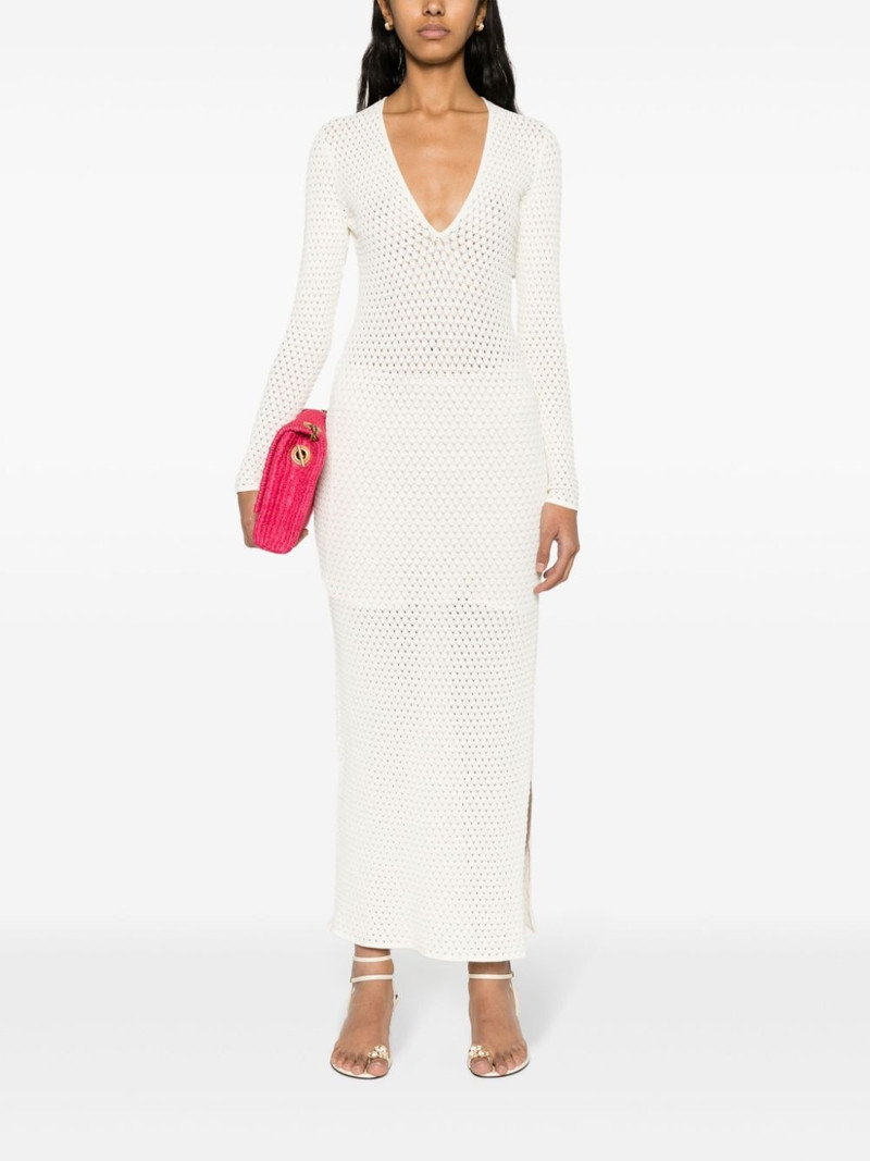 TOM FORD pointelle-knit maxi dress outlook