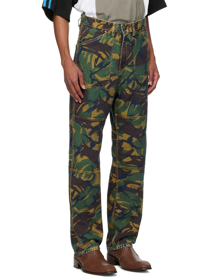 Blue & Khaki Camo Reversible Jeans 5