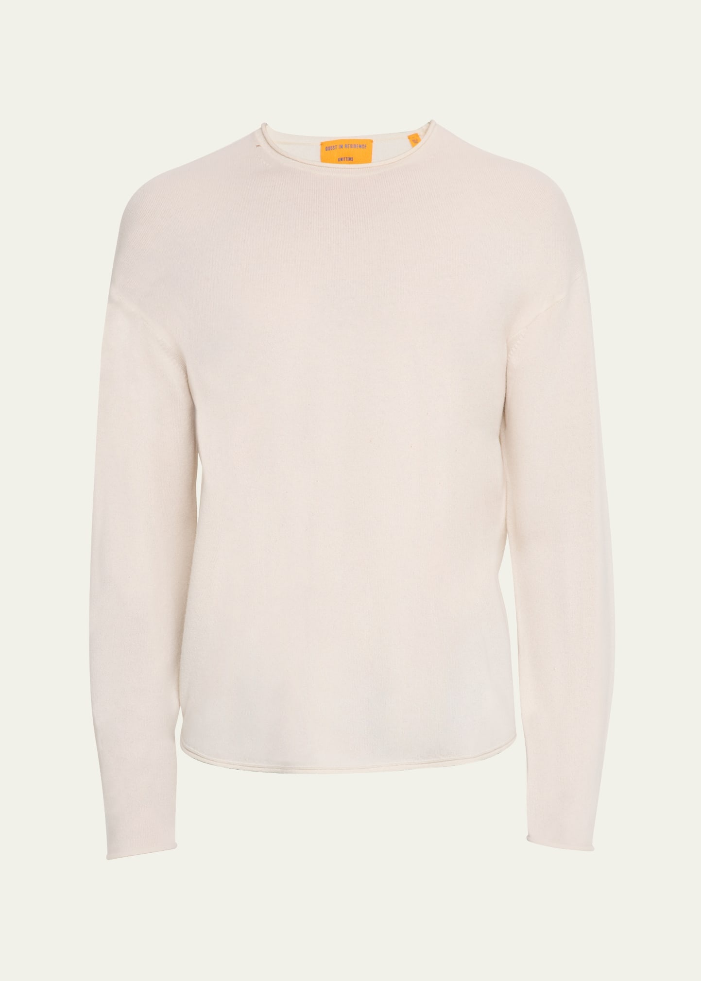 Men's Oversized Roll Cashmere Sweater - 1