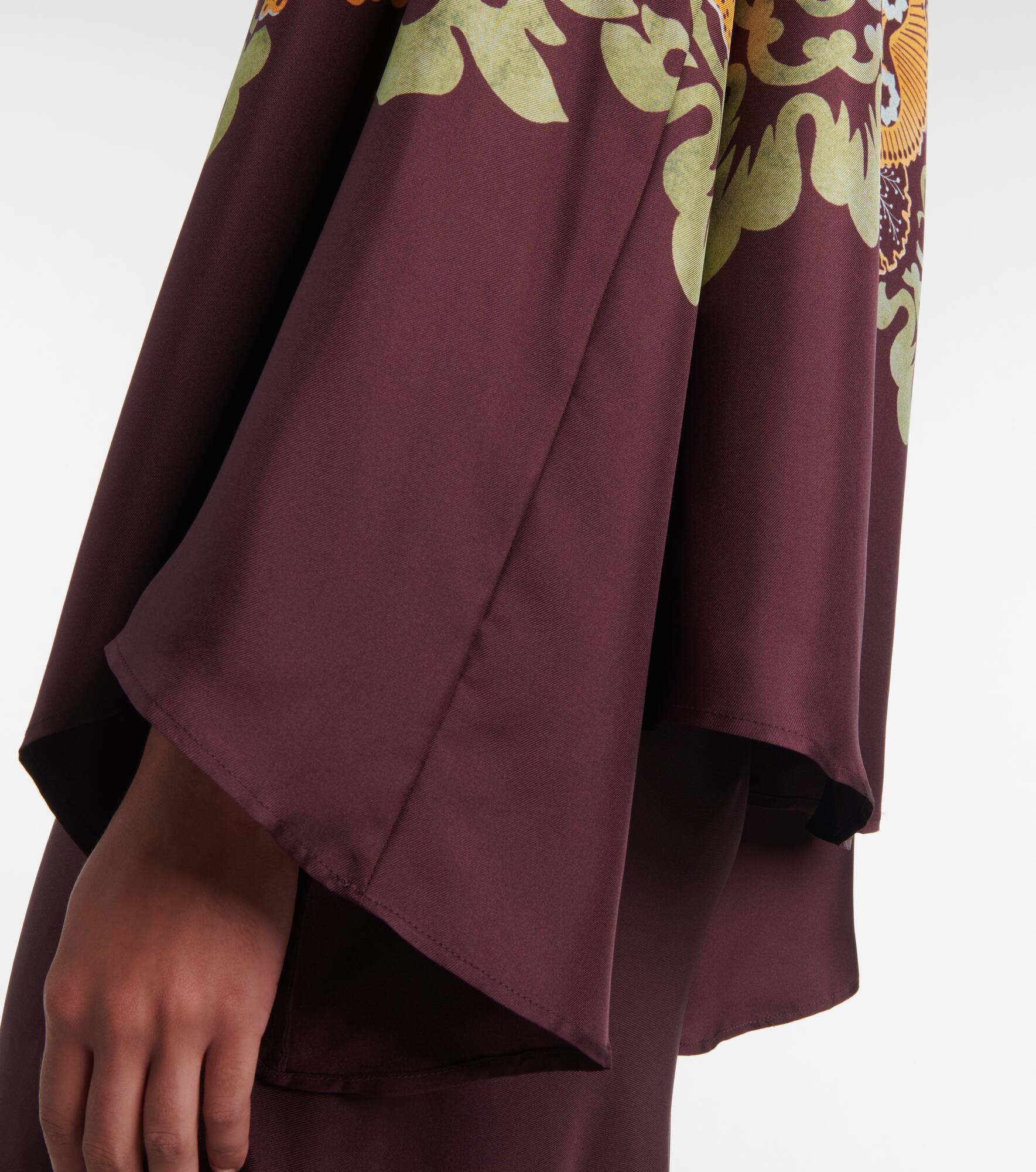 Make An Exit silk twill blouse - 5
