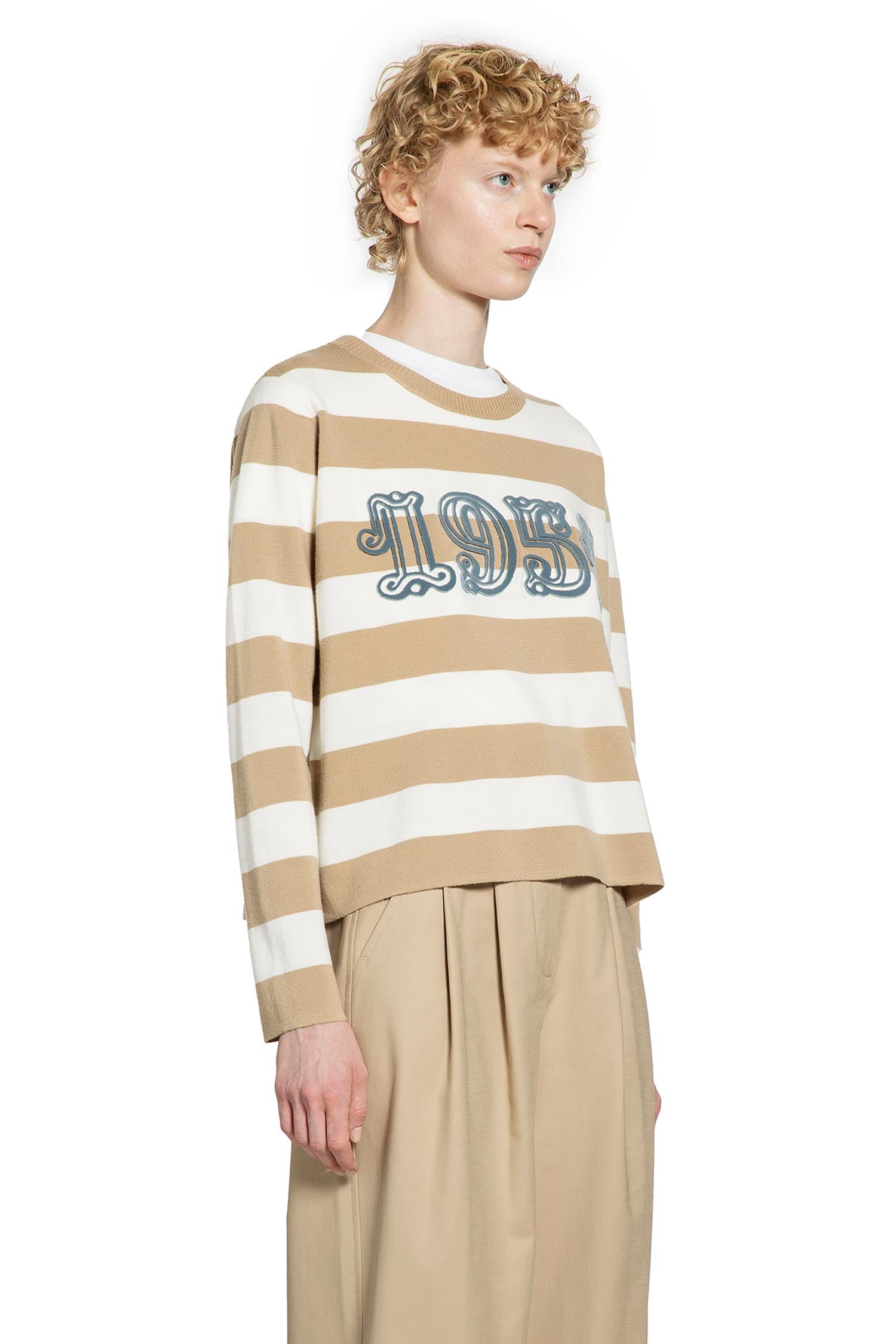 Embroidered Wool Sweater - 2