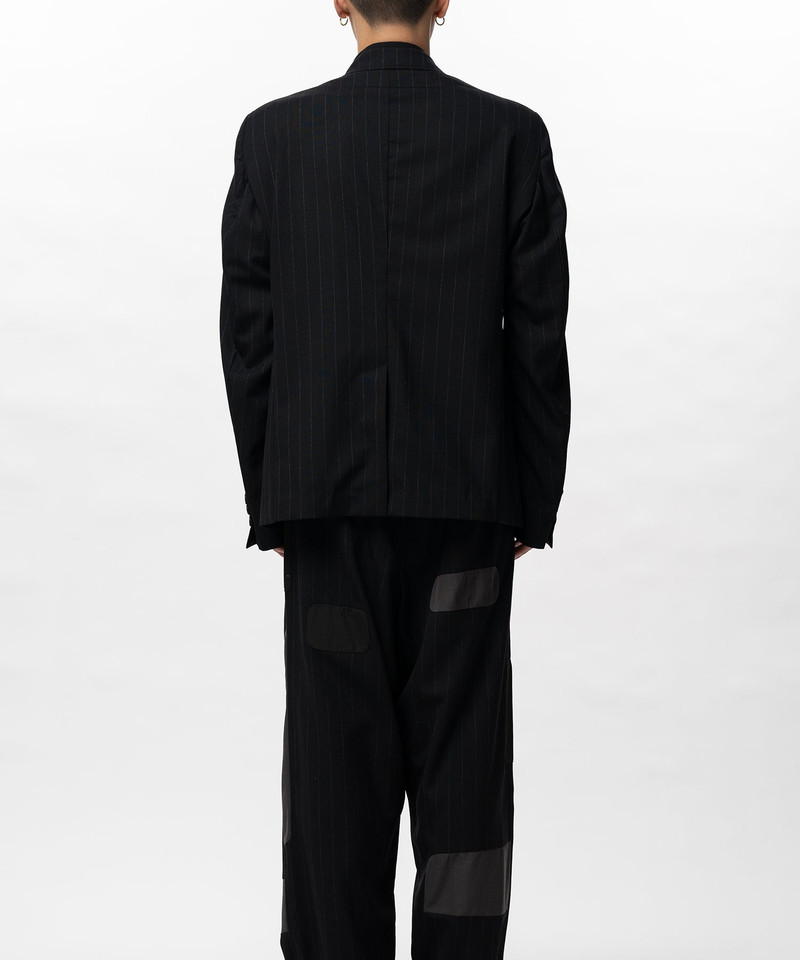 Front Layered Wool Jacket 5