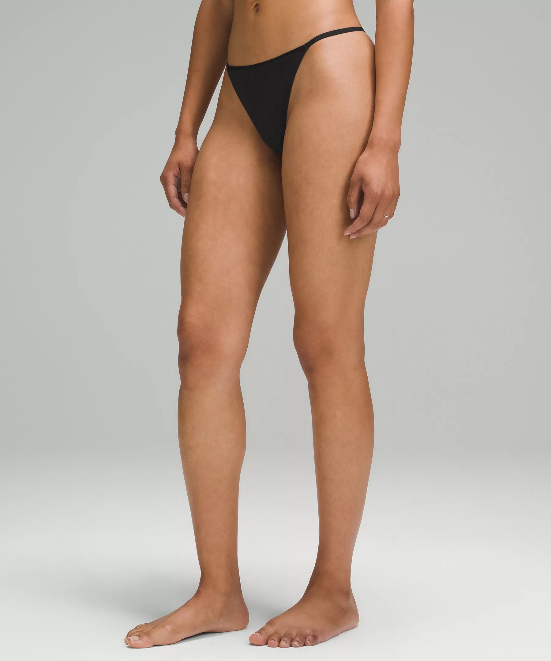 Wundermost Ultra-Soft Nulu String Low-Rise Thong Underwear - 1