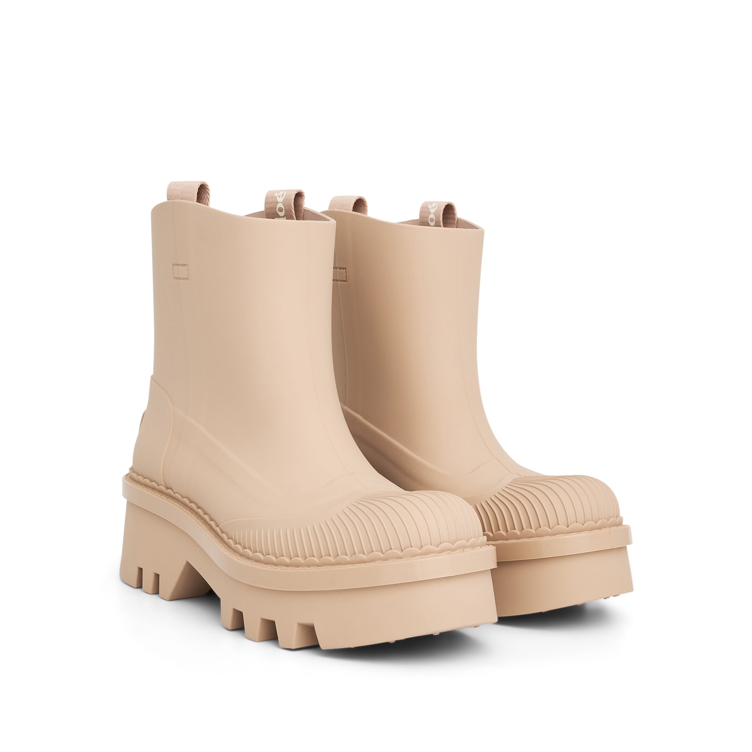 Raina Rain Boot in Beige - 2