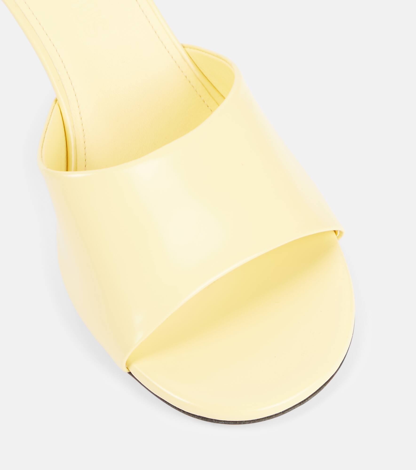 Cubisto 70 leather mules - 5