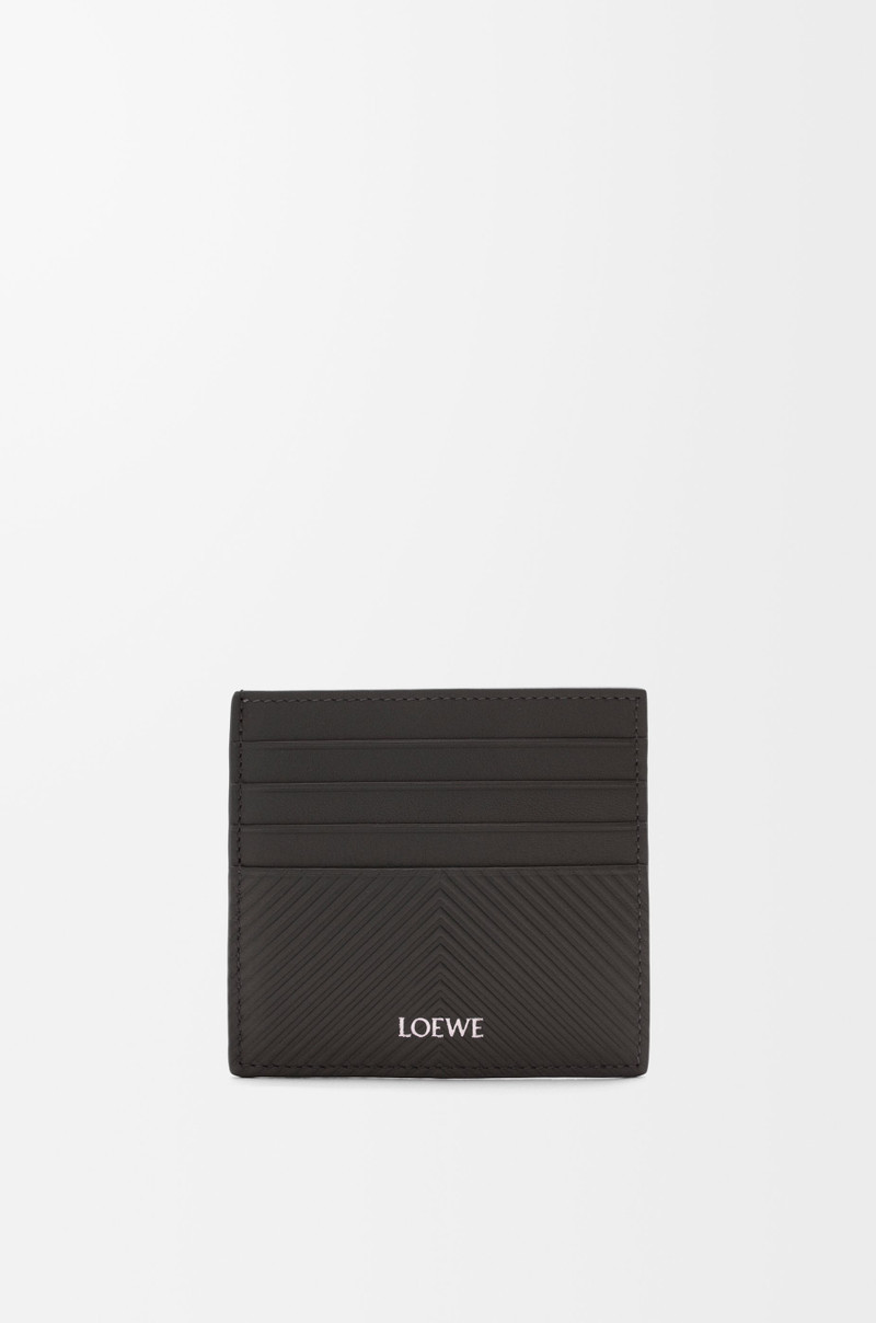 Open cardholder in textured classic calfskin 1