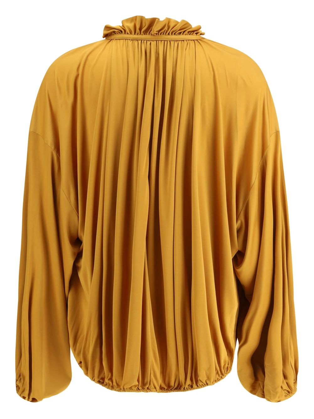 ruffled drawstring top - 3