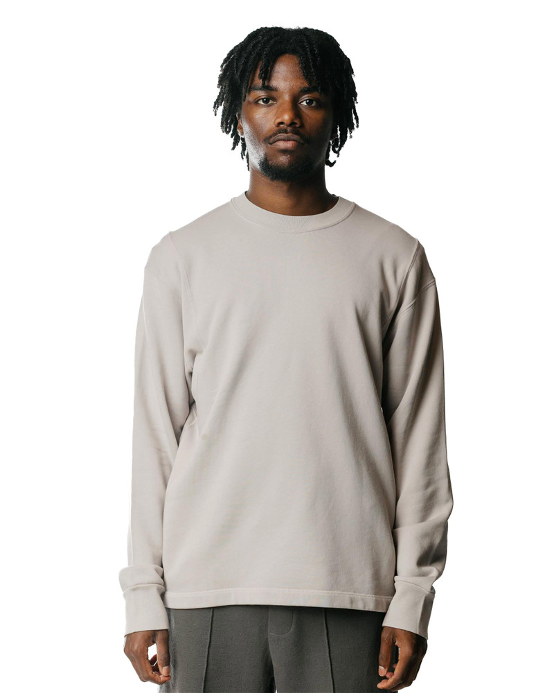 LADY WHITE CO. Panel Sweatshirt Scarlet Grey outlook