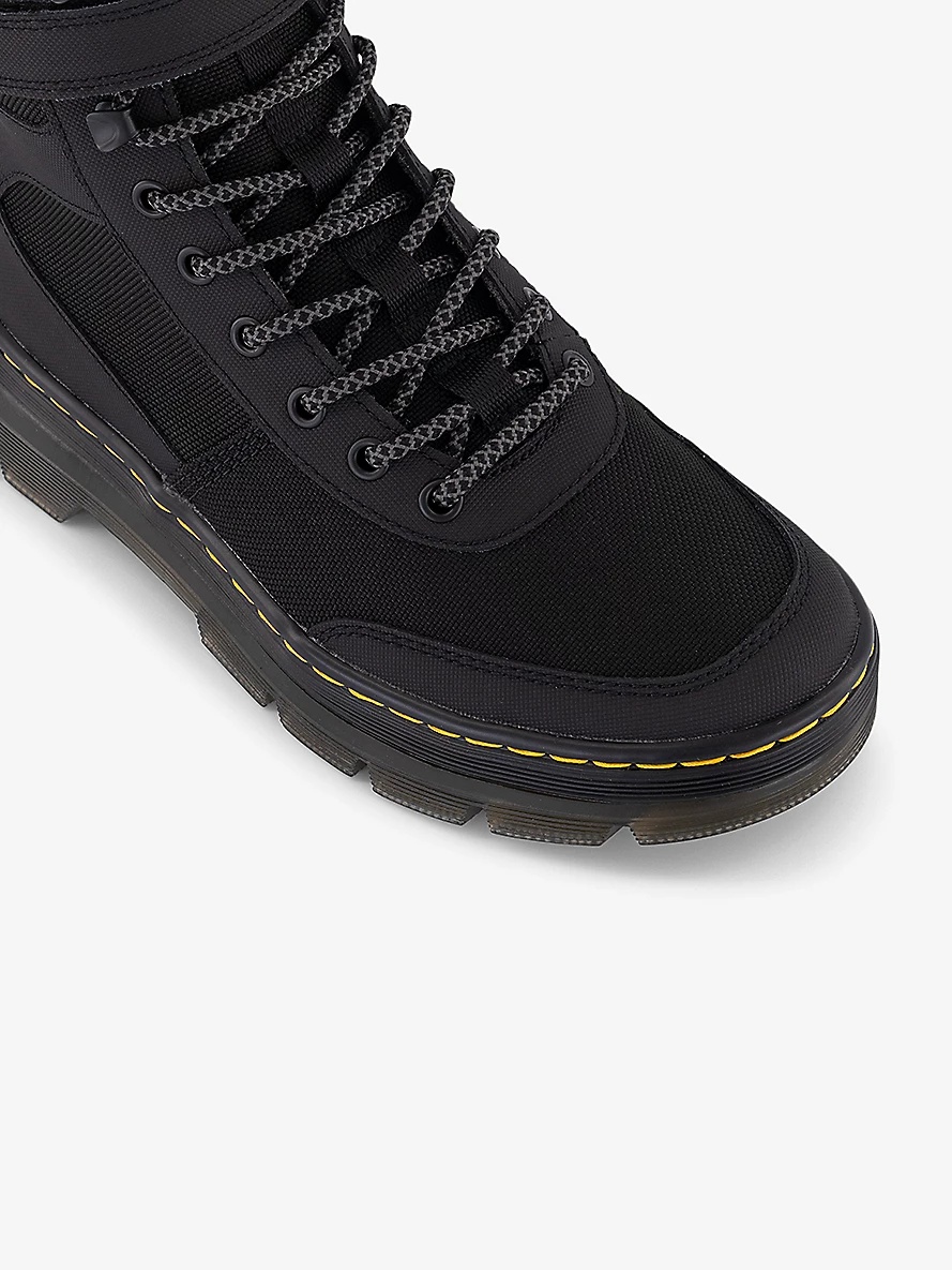 Combs Tech Element leather and nylon ankle boots - 5