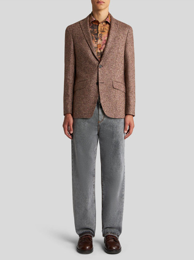 Etro MIXED WOOL JACKET outlook