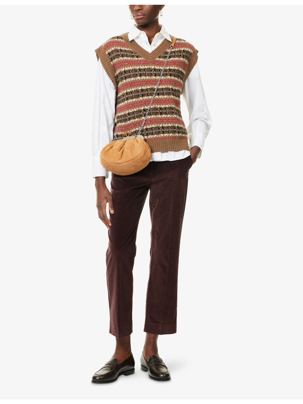 Marruca Straight-Leg Cotton-Corduroy Trousers - 2