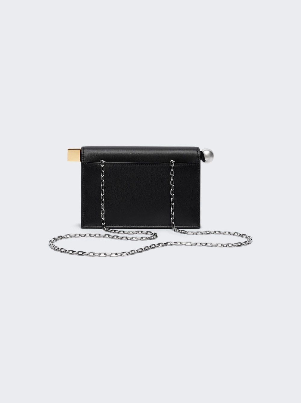 The Small Rond Carré Clutch Black - 5