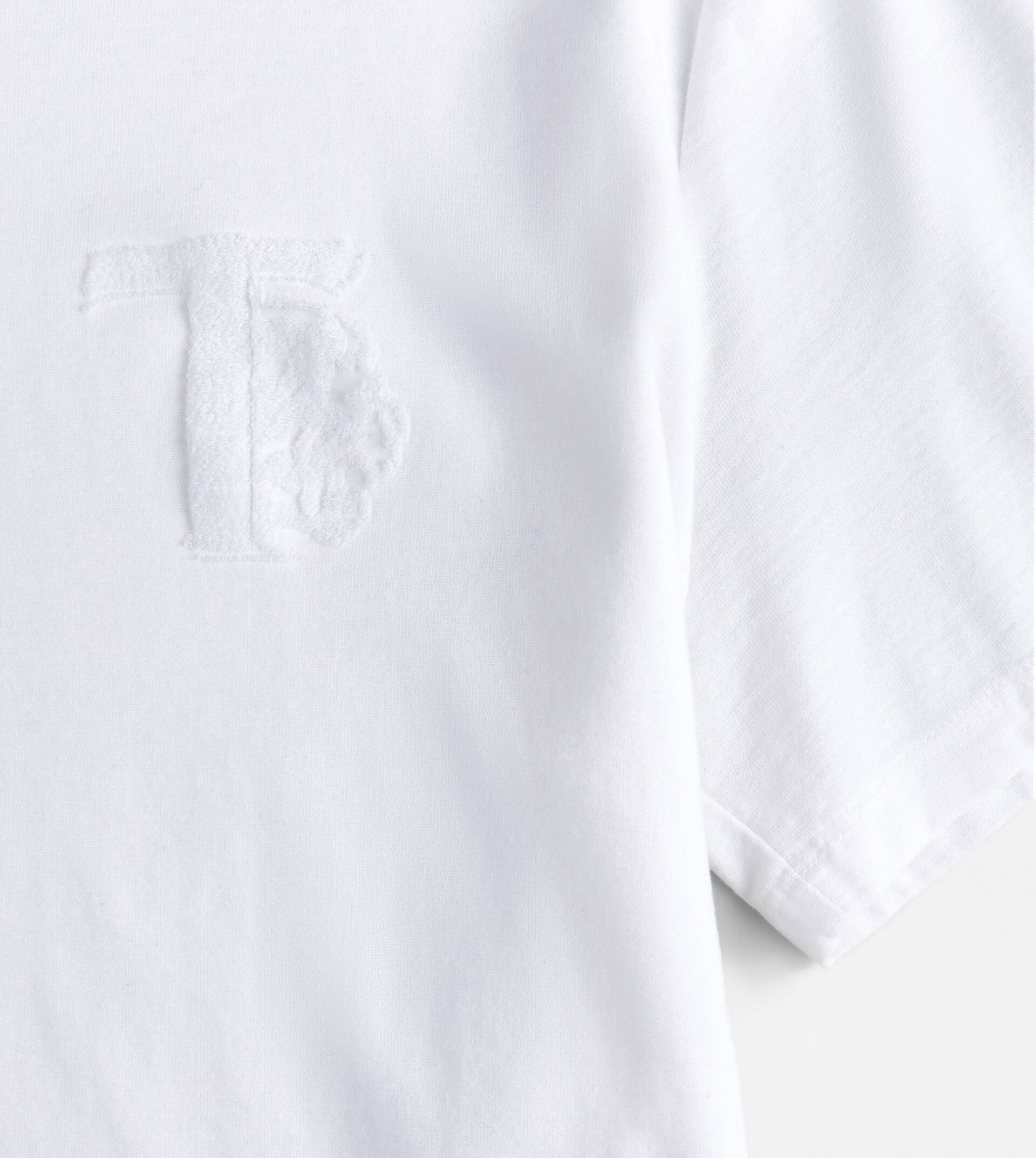 ROUND NECK T-SHIRT - WHITE - 6