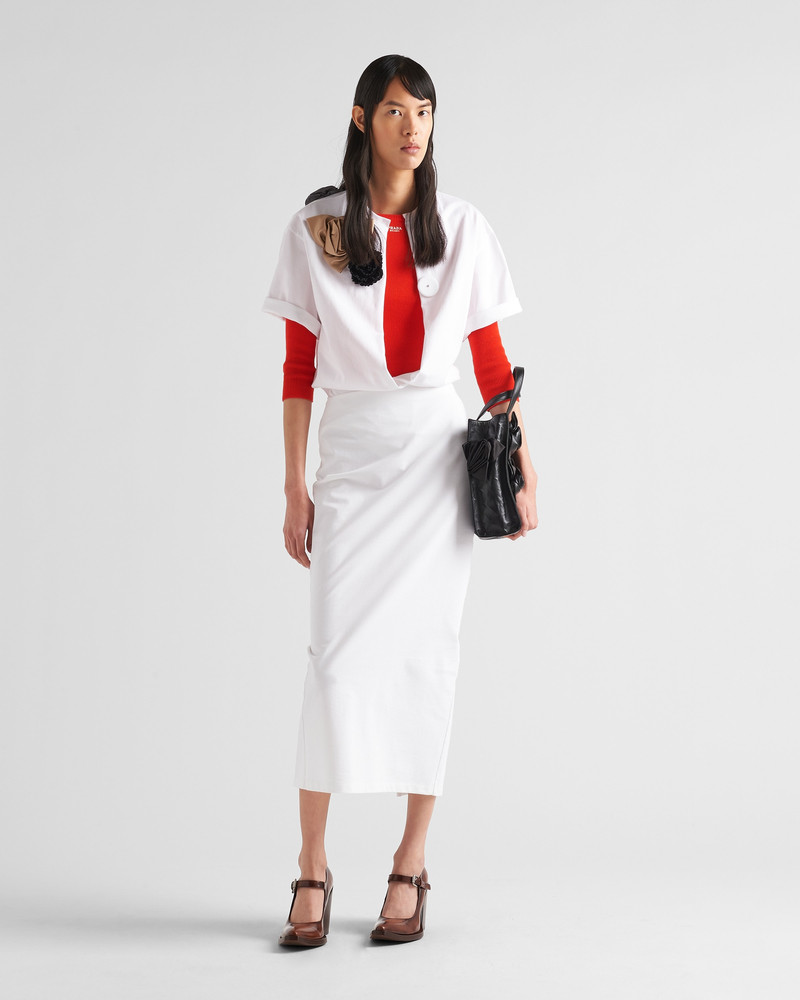 Prada Jersey skirt outlook