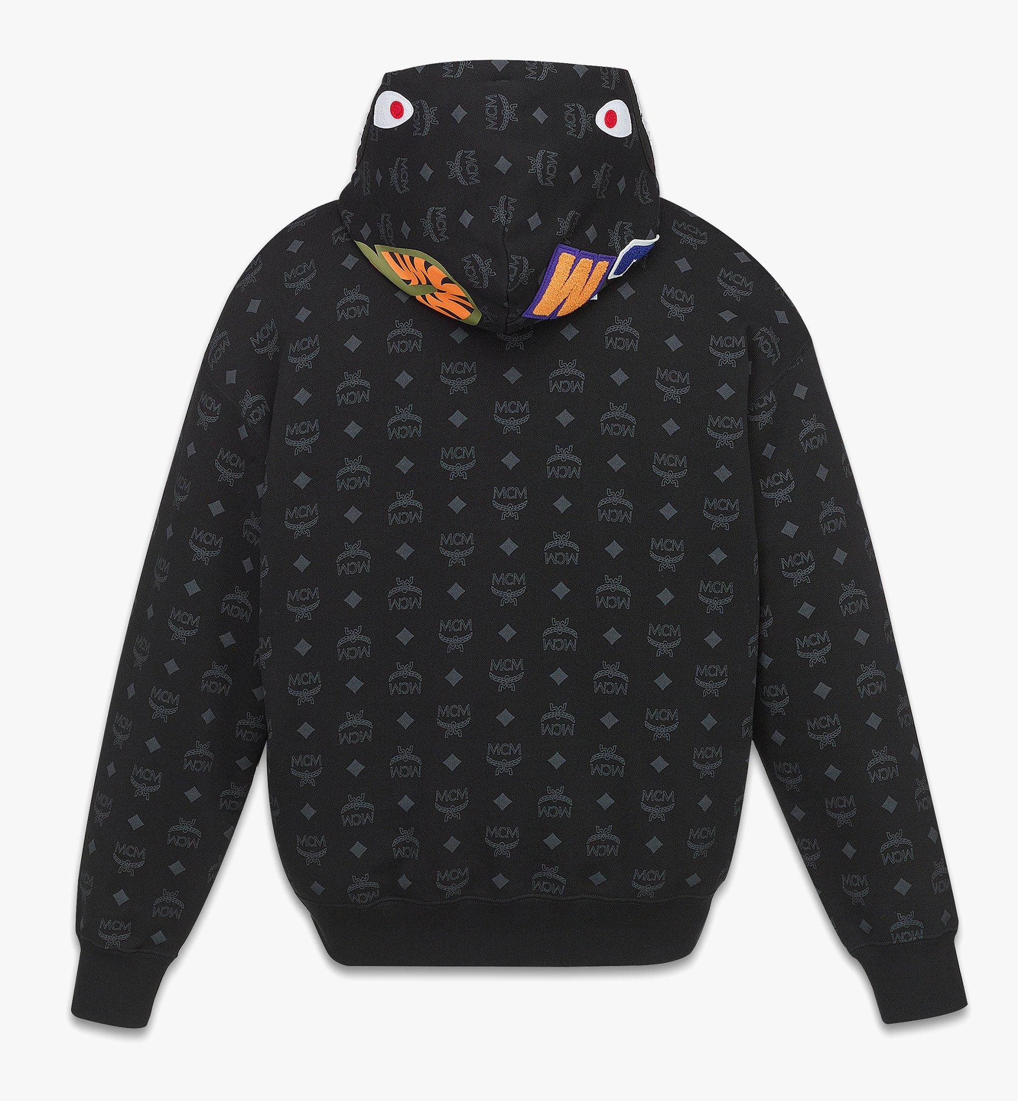 MCM x BAPE Monogram Shark Hoodie - 2