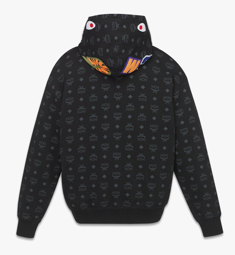 MCM MCM x BAPE Monogram Shark Hoodie outlook