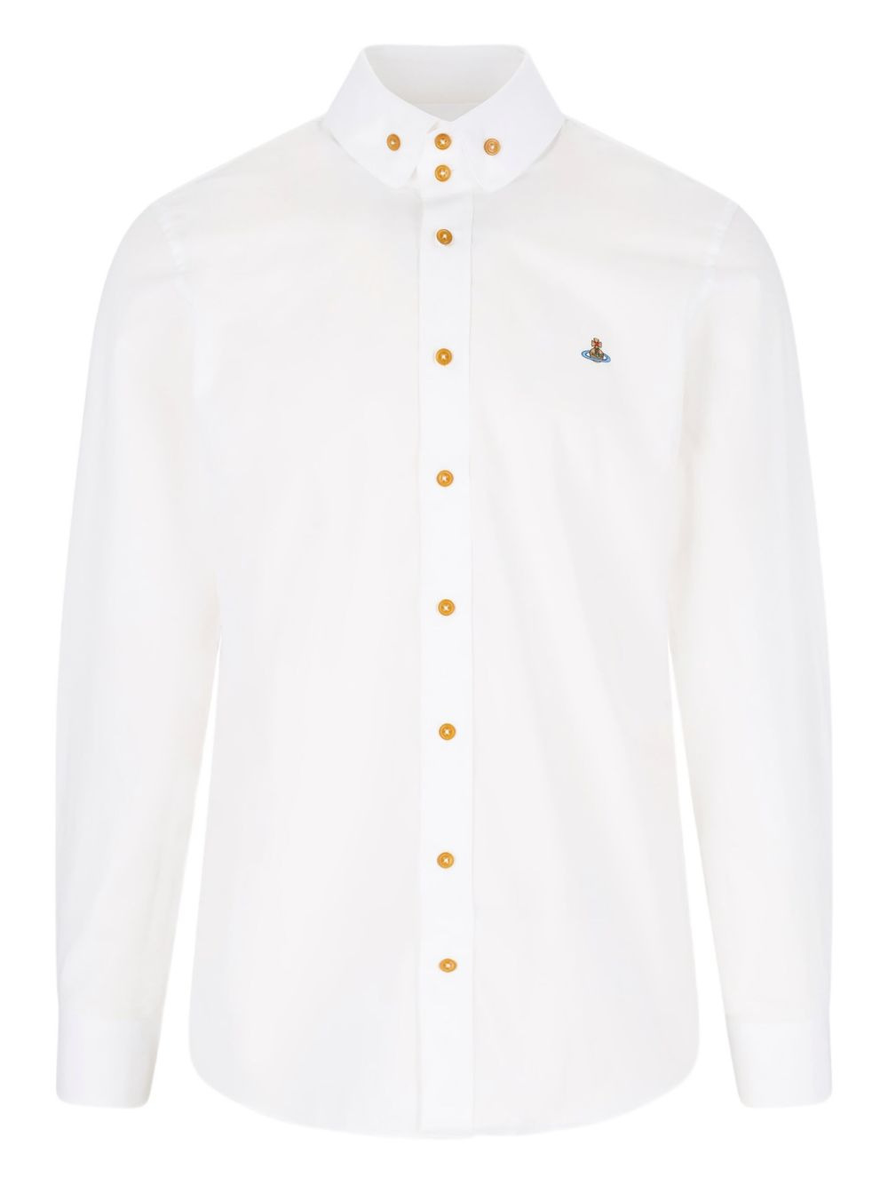 Krall orb-embellished button-fastening shirt - 1