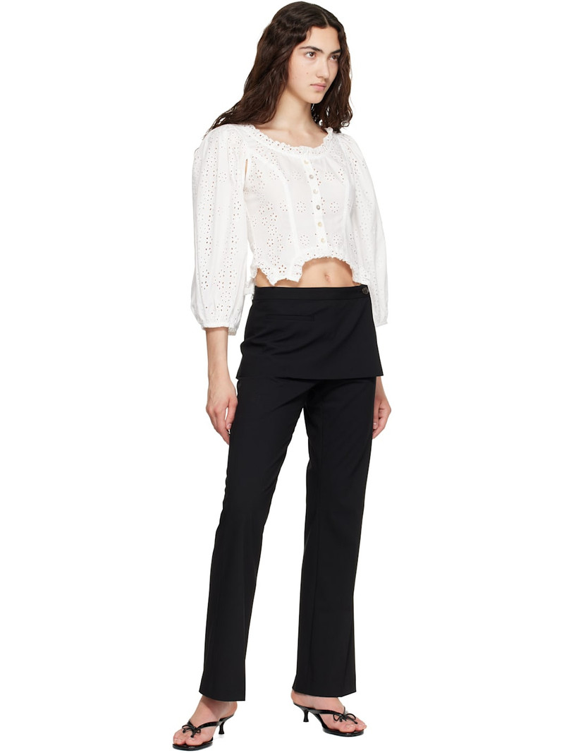 SANDY LIANG White Palisade Blouse outlook
