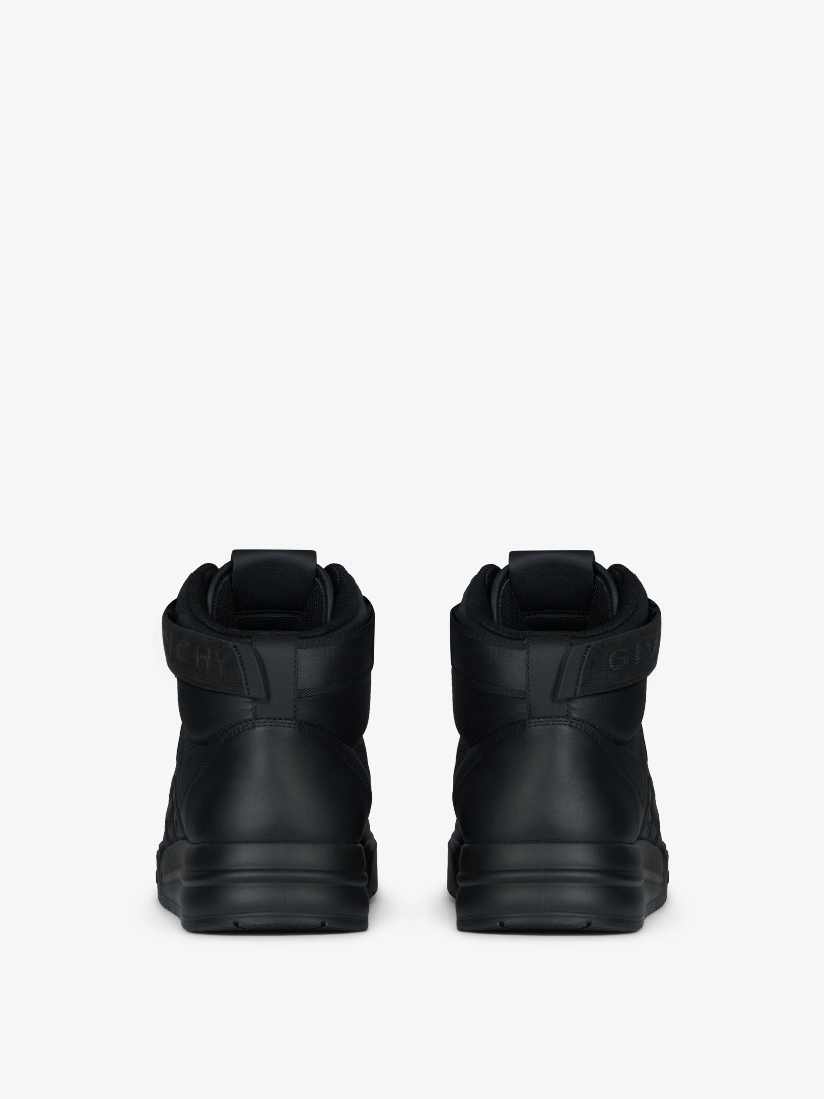 G4 HIGH TOP SNEAKERS IN LEATHER - 7