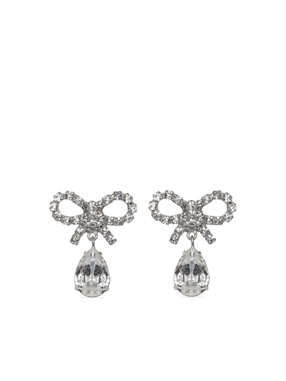 Bernie crystal-embellished drop earrings - 1