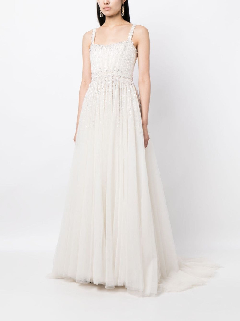 Astrid embellished-tulle bridal gown 3