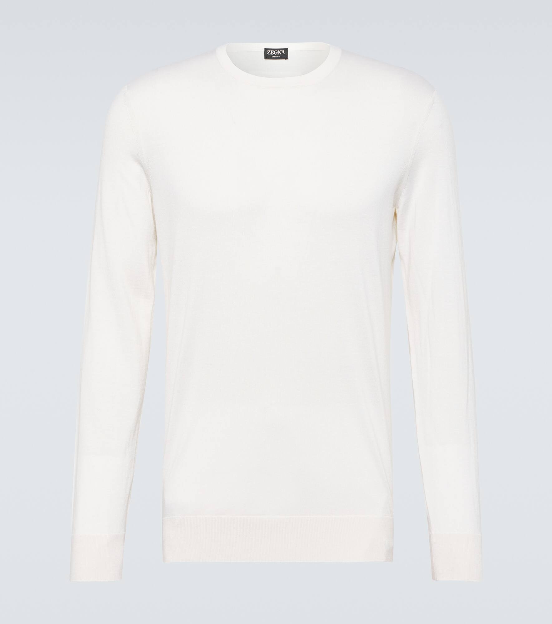 Cashmere and silk sweater - 1