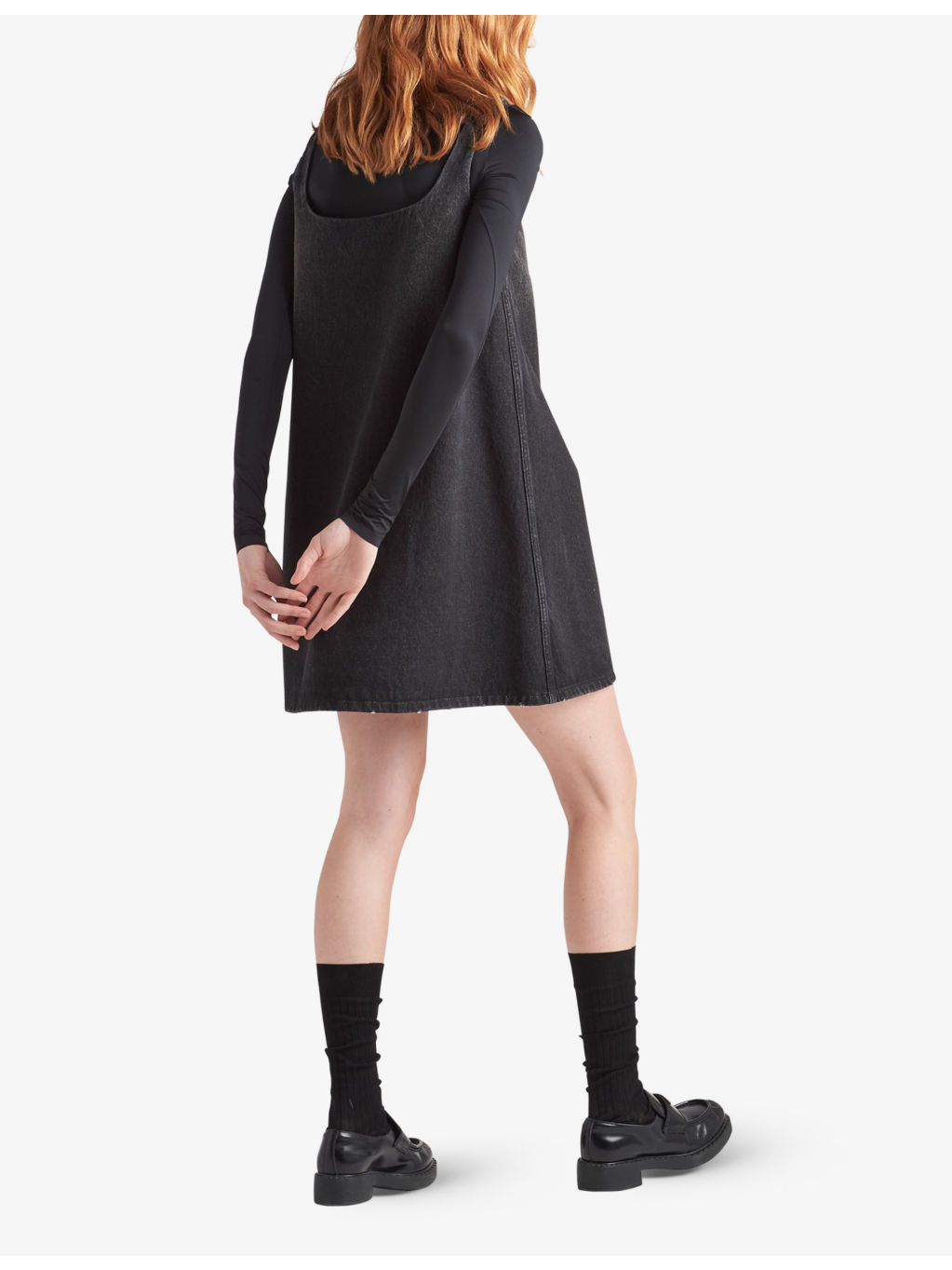 Logo-plaque turtleneck jersey jumper - 4